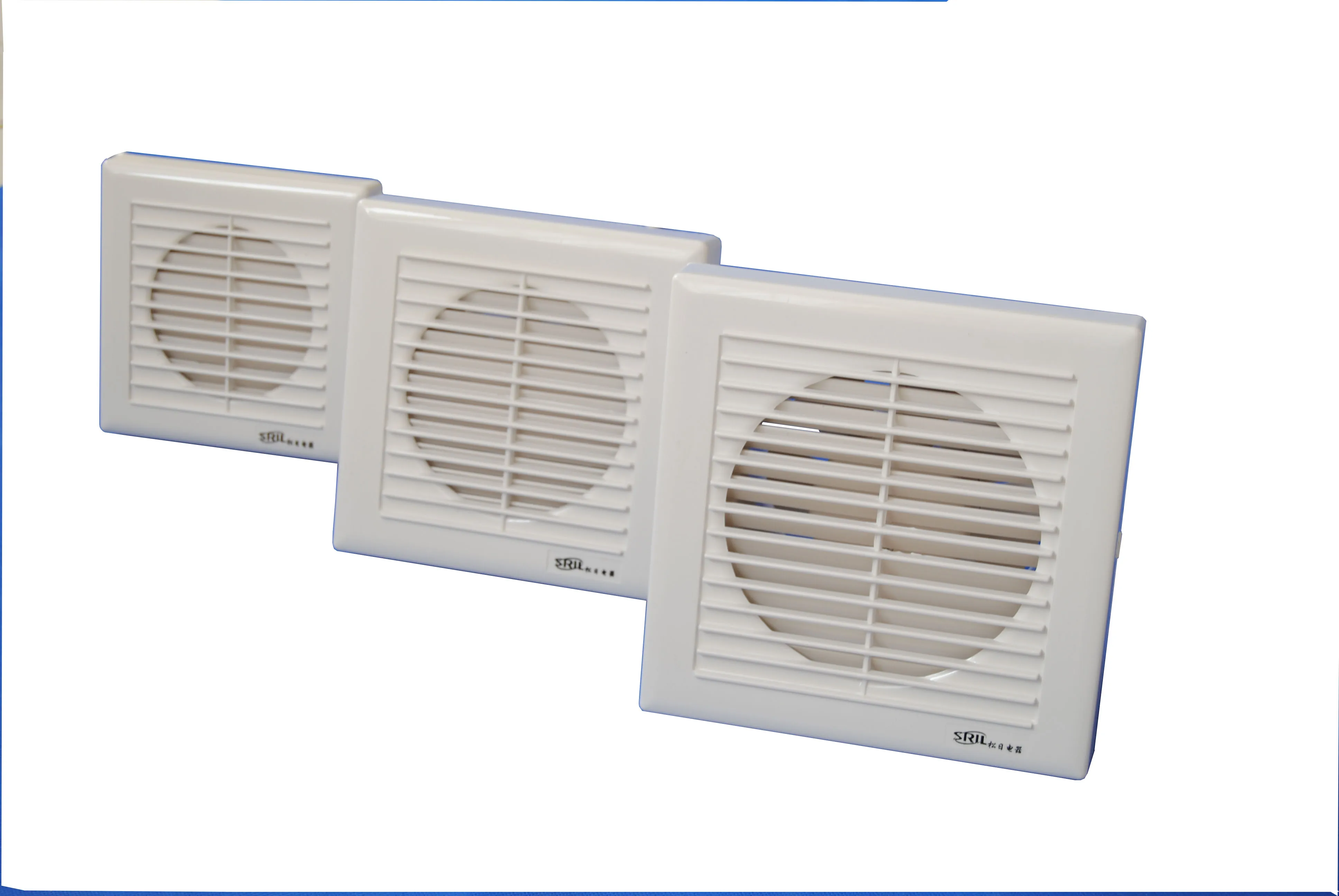 4 5 6 inch CE  RoHS Certification ABS plastic  100% copper bathroom exhaust fan Wall-Mounted Windows  kitchen toilet use