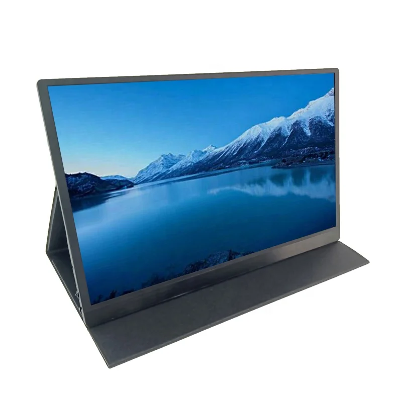 Aluminum alloy 1080P 144hz 45%NTSC 16.1 Inch Dual LCD Display touch Screen Extender For Laptop Mobile Phone Portable Monitor