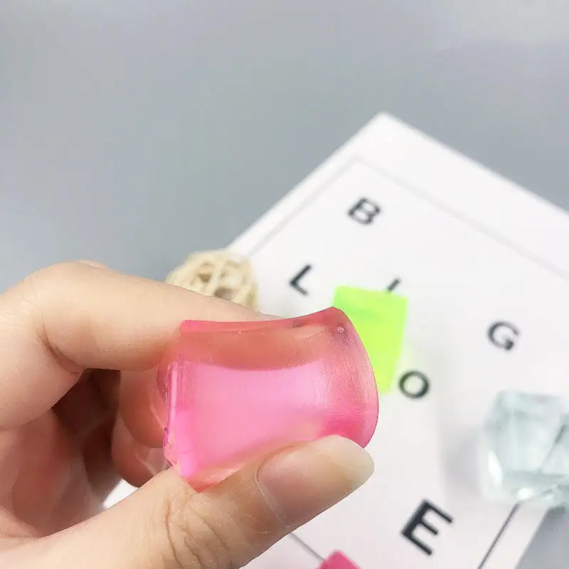 Factory Cheap Price Mini Squishy Mochi Toy Ice Cube Squeeze Toys Kawaii Soft Cute Sticky Mochi Squishy Toys