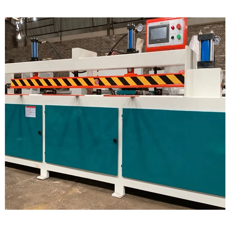 MH1525A semi automatic hydraulic finger joint assembly press