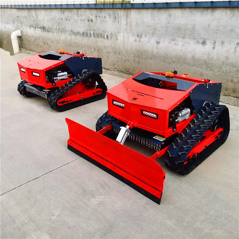 Radio Control Mowers RC Slope Lawn Mower Tracked All Terrain Remote Control Robot Weed Mowing Machine