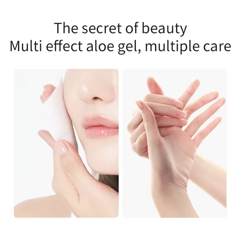 Wholesale pure natural facial skin care aloe vera gel private label high quality herbal aloe vera gel