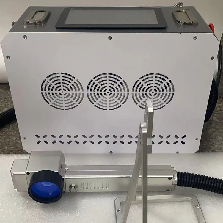 Metal Silver Gold Laser Name Necklace Portable Laser Cutting Engraving Fiber Laser Marking Machine