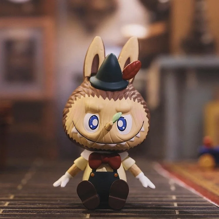 Hot Sale Pretty car ornaments LABUBU fairy toys mystery toy box POPMARTED PVC Plastic toys wholesale blind box