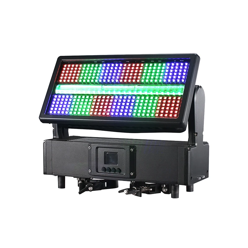 S1000 IP65 Waterproof Outdoor Ion Matrix Strobe WASH Light Bar DMX Black Disco Light for DJ Club