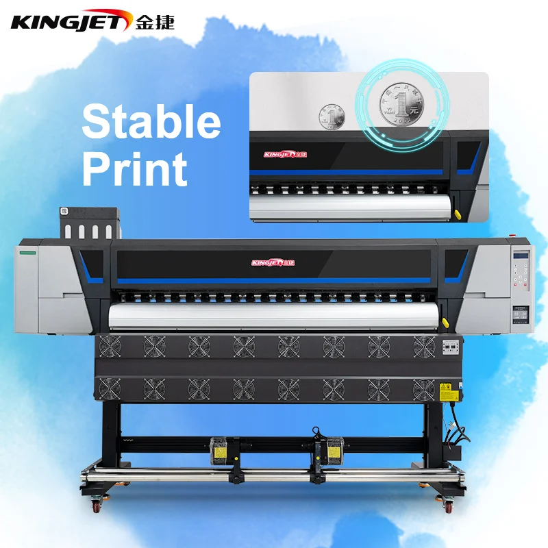 Digital stable 2 I3200 head plotter de impression 6ft 8ft 10ft Eco Solvente Printer plotter Flex Digital Printing Machine