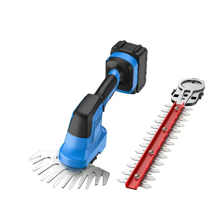 31cm hedge length 21V  Electric Cordless 2 in 1 Battery Bush Grass Shear Shrubbery Shrub Hedge Trimmer Mini Hedge Trimmer