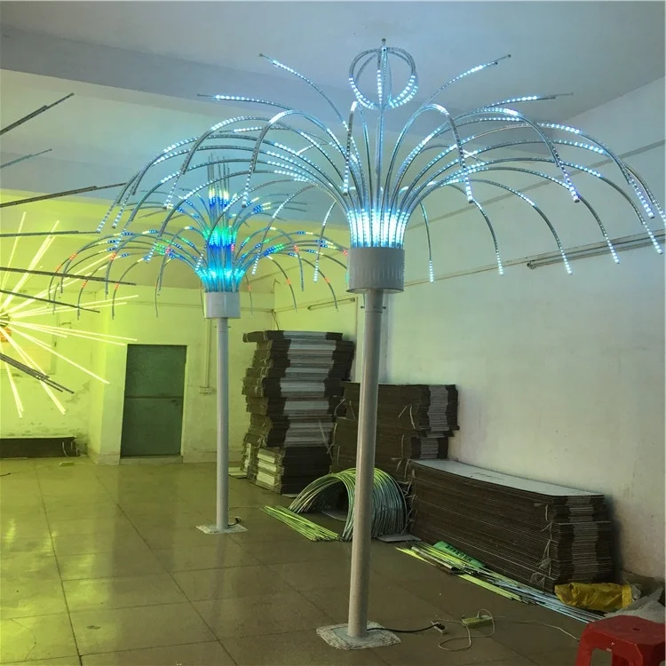 G25 Светодиодная лампа G150 220 В G125 цветная 3d Гирлянда с шариками фейерверк дерево