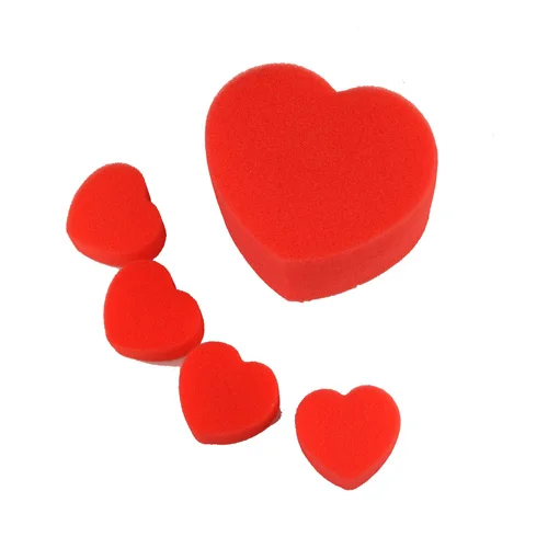 
Sponge Magic Trick Multiplying Sponge Heart for Professional Magician 