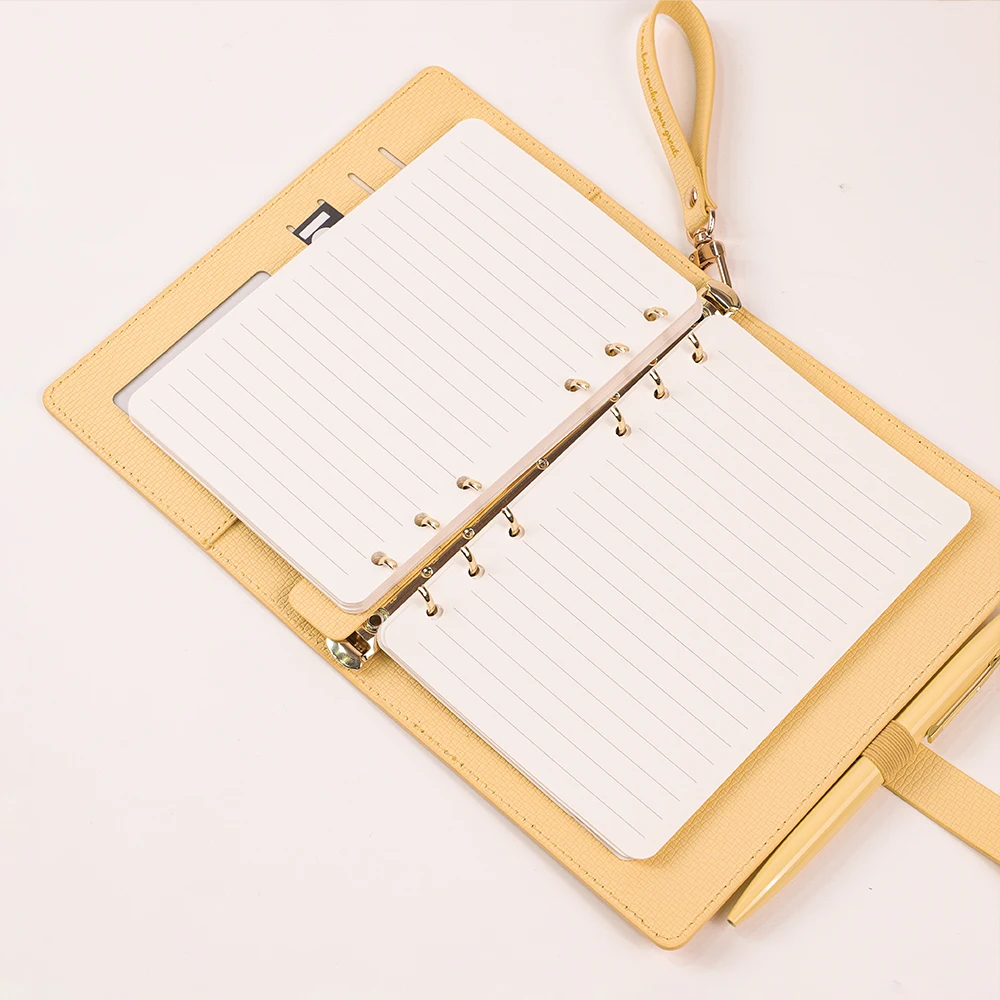 Notebook with Keychain Personal Journal Diary Notepad with Lined Inner Papers