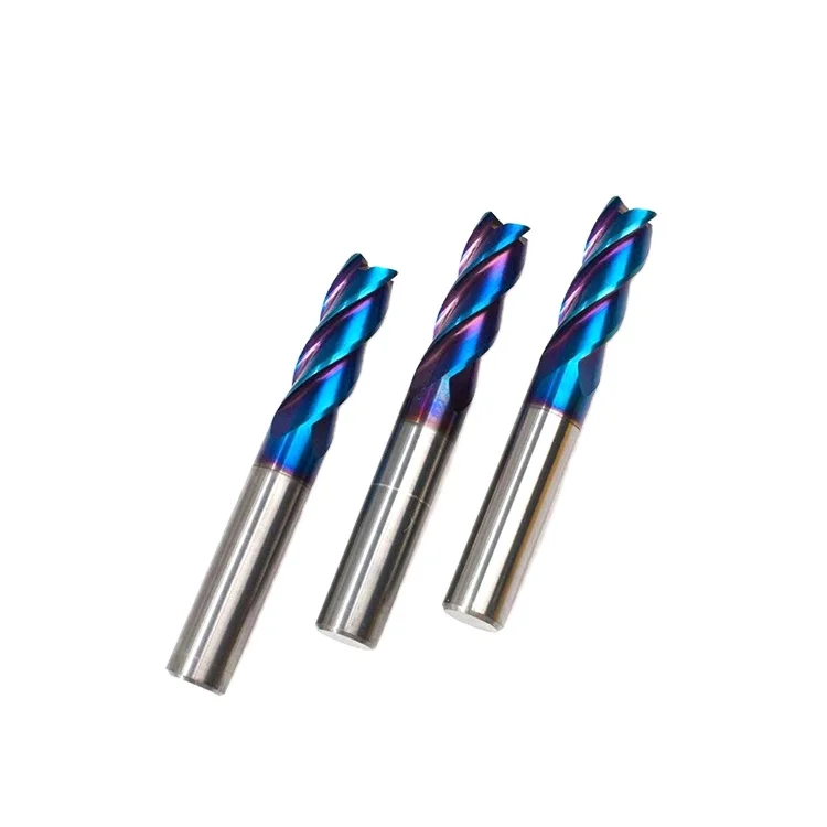 solid carbide flat milling cutter 2/ 4 Flute endmills de carburo