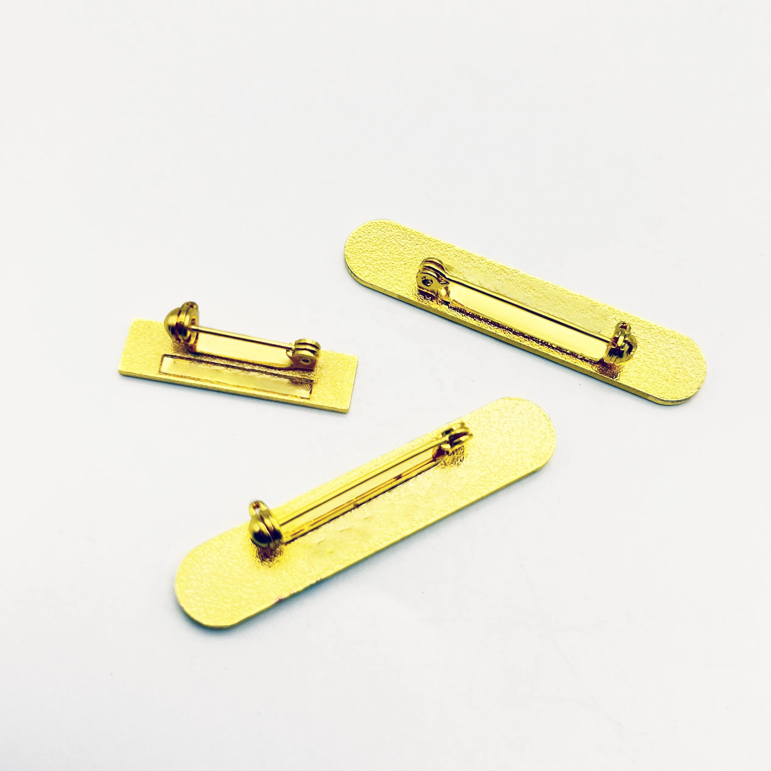 Soft Enamel China Products With Butterfly Clutch Metal Pin Triangle Button Badge JO-TC-19