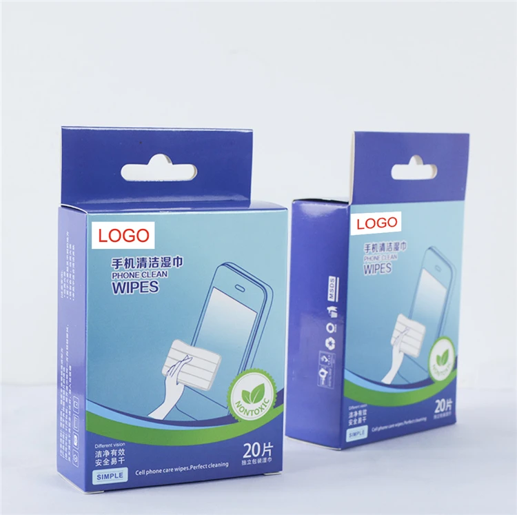 
20 Disposable Quick-drying Tablet Computers Mobile Phone Cleaning Wipes 