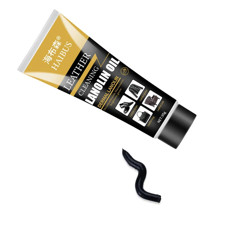 Factory custom waterproof leather care lanton fat shoe polish is used for shoe repair and nourishment