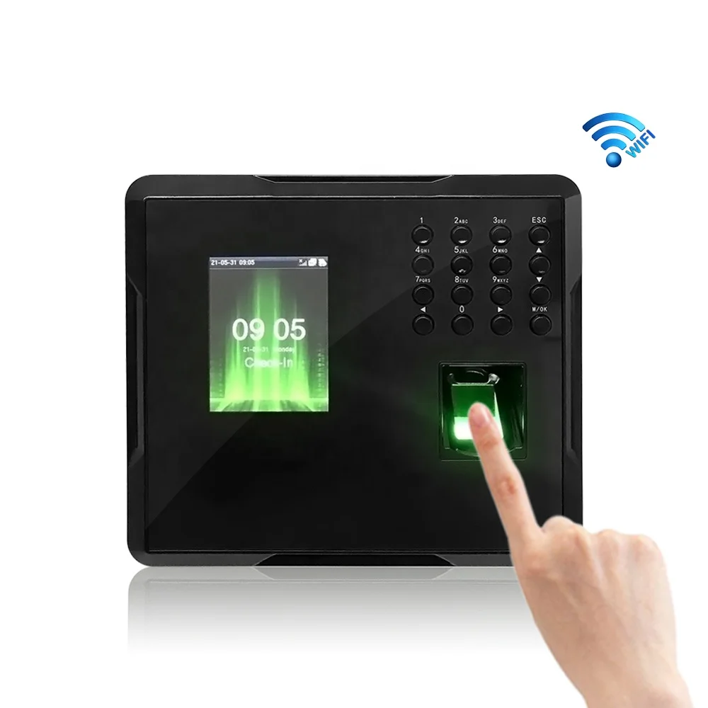 Biometric Fingerprint Access Control System and Biometric Time Attendance System with ID Card Reader Support TCP/IP/USB/Relay