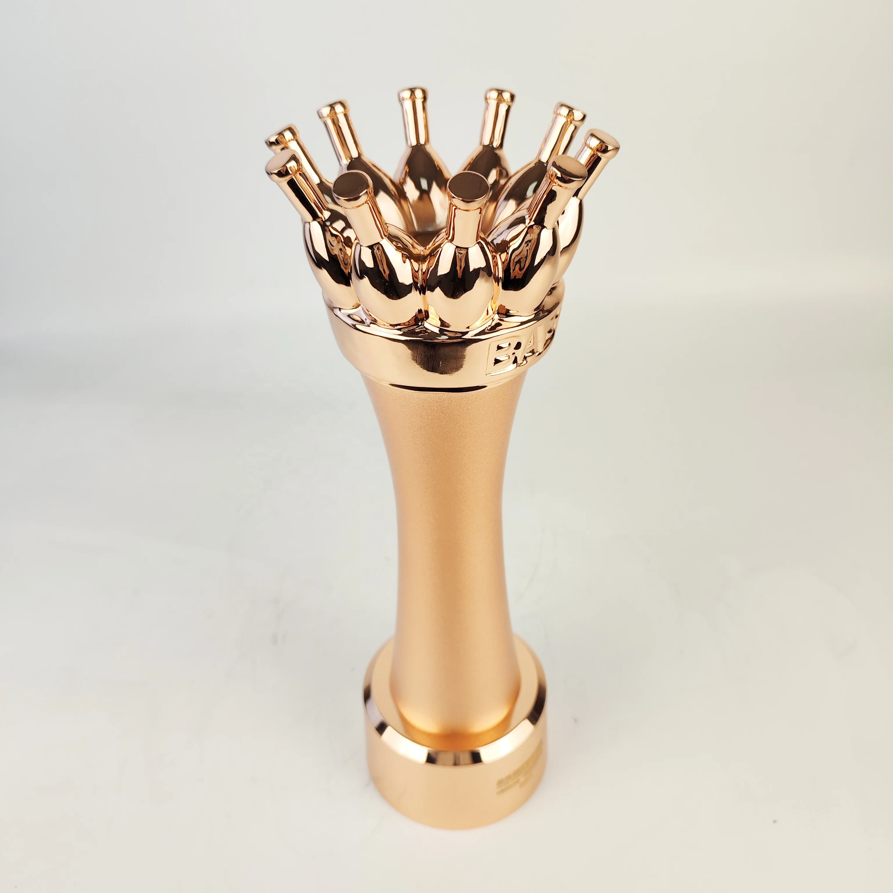 Medal Personalized Wine Bottle 3D Airplane Shape Award Trophy Pink Sports Medal Trophy Football Beer Glass Custom Bowling Trophy