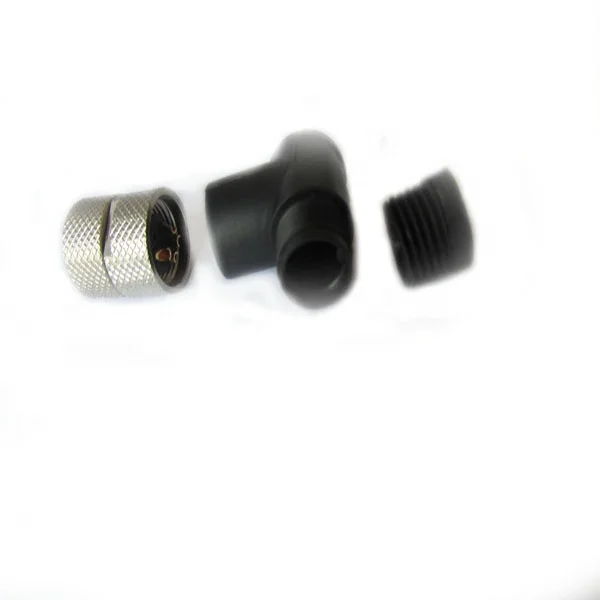 ip67 ip68 ethernet plug m8 quick disconnect 90degree
