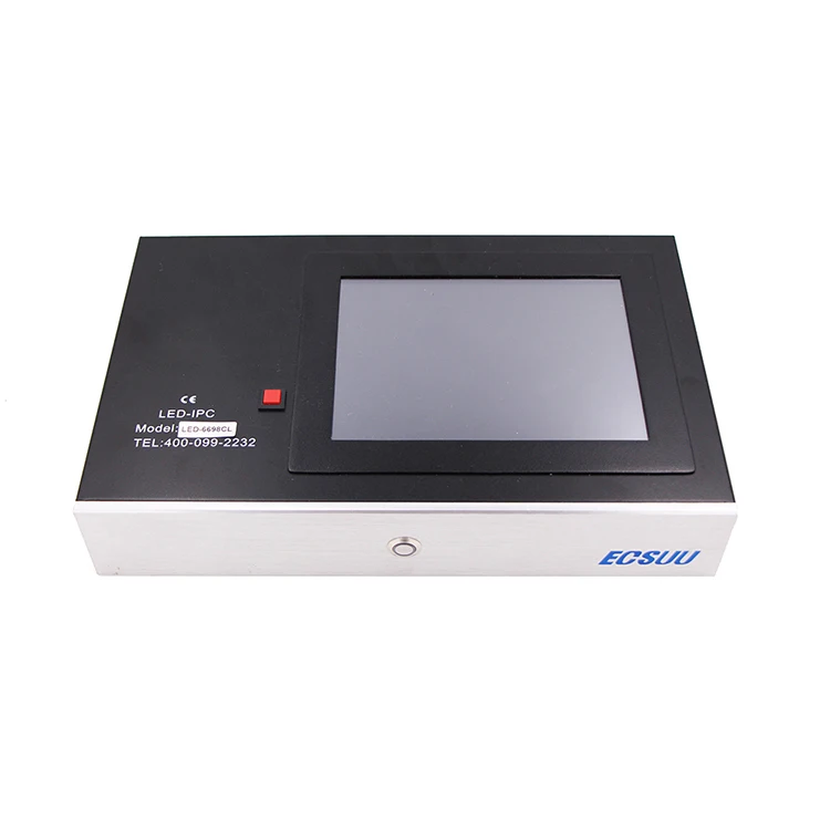 Intel 1 8 г процессор дюймов сенсорный экран промышленных мини ПК Поддержка 3G/4 г/wi fi VGA DVI HD rs232 для рекламы дисплей