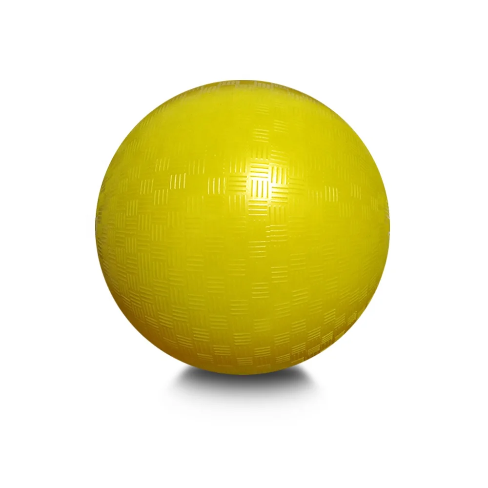 ActEarlier Kids Toy 8.5' Red Blue Yellow Green Orange Playground Ball Kickball Dodge ball Outdoor Soft PVC Bouncy Ball