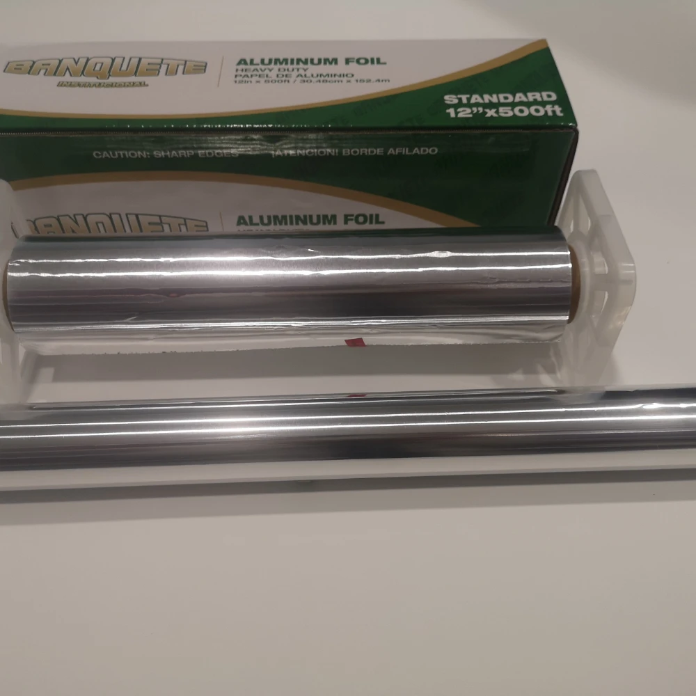 High Sales 72 M Silver Aluminum Heavy Duty 100 Meter Silver Food Wrapping Foil Hot Selling Silver 50 Meter Aluminium Foil