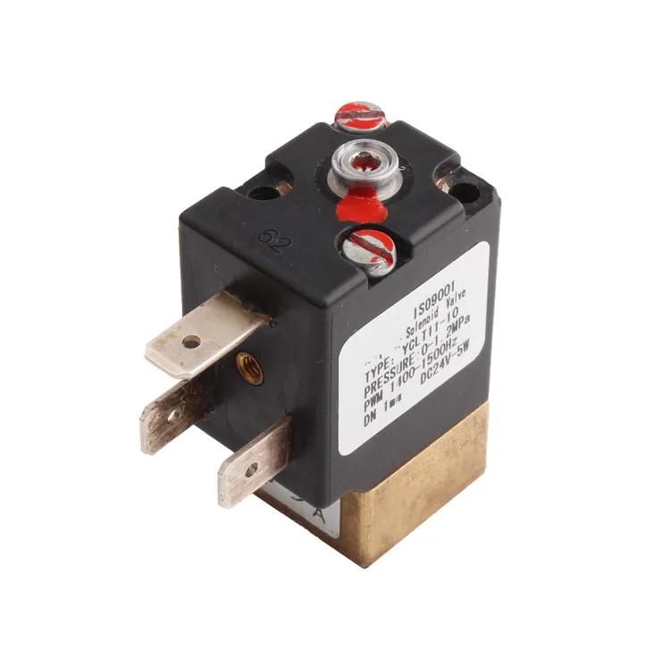 Parker Brass medical miniature proportional air solenoid valve for ventilator