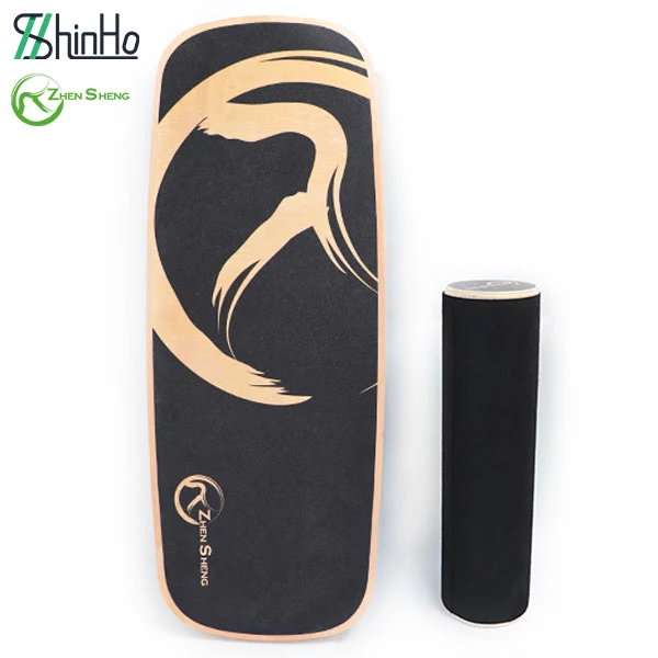 Zhensheng custom printed wooden balance board