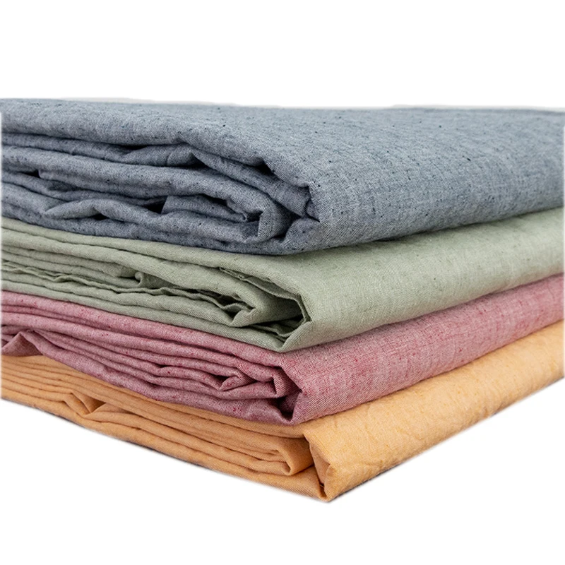 
 Небольшой минимальный заказ, Органическая французская льняная хлопковая ткань для постельных принадлежностей  