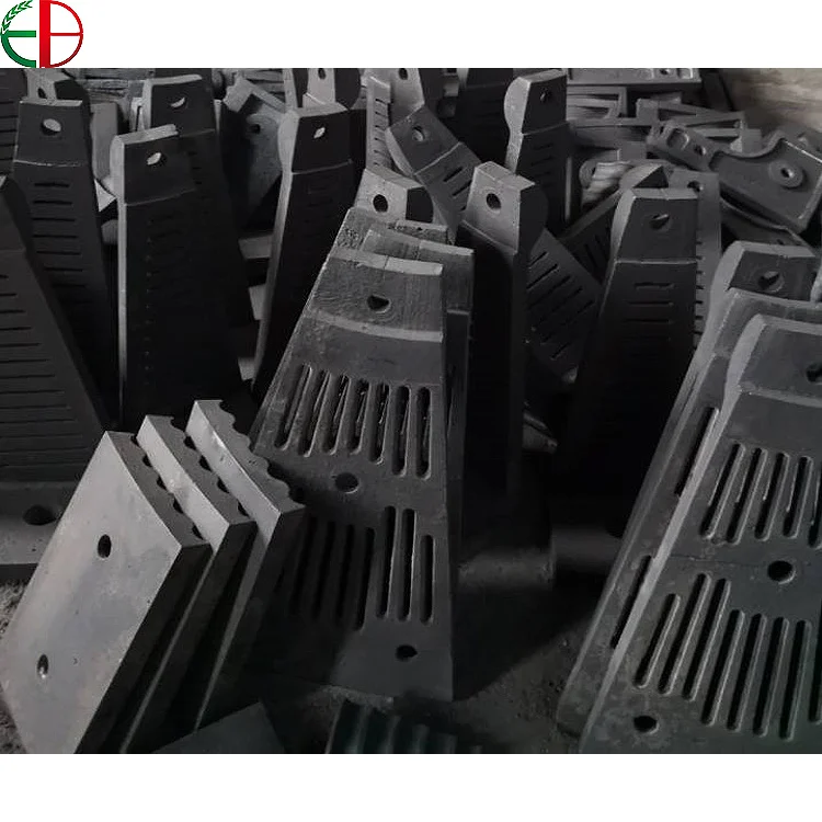 HRC59 BTM Cr26 High Cr White Iron Blocks Side Liners,Cement Mill Liner Plates 4.3 x 13.5m EB5006