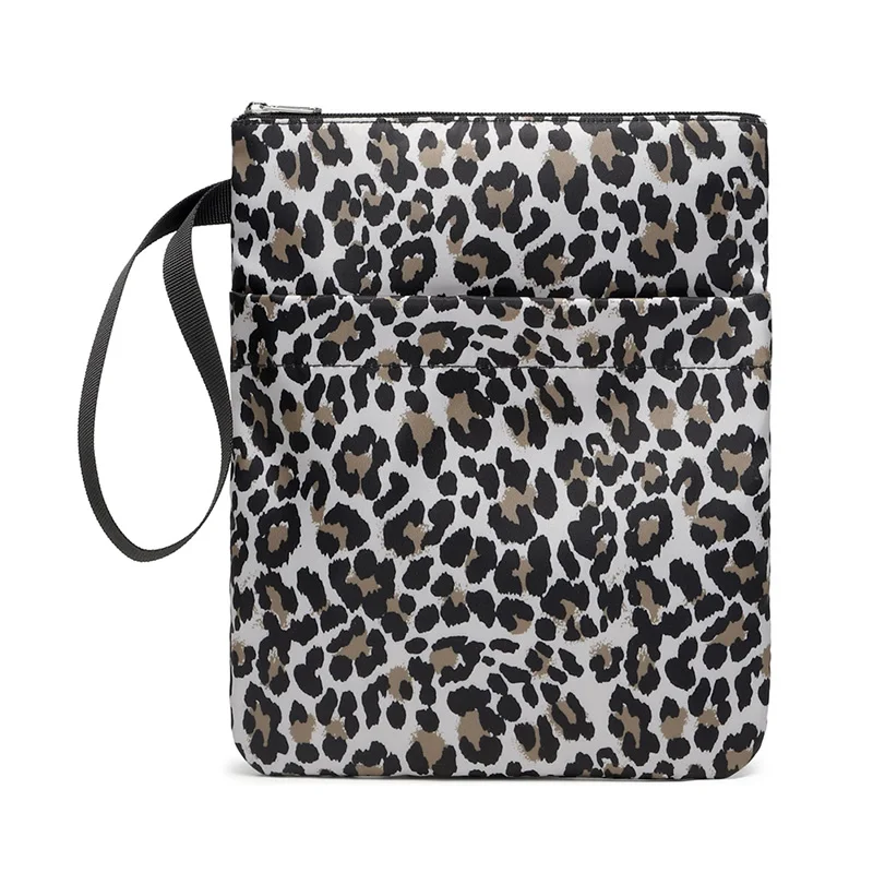 Custom Logo Protective Book Sleeve Covers Washable Fabric Book Covers for Paperbacks Durable Book Sleeves with Zipper