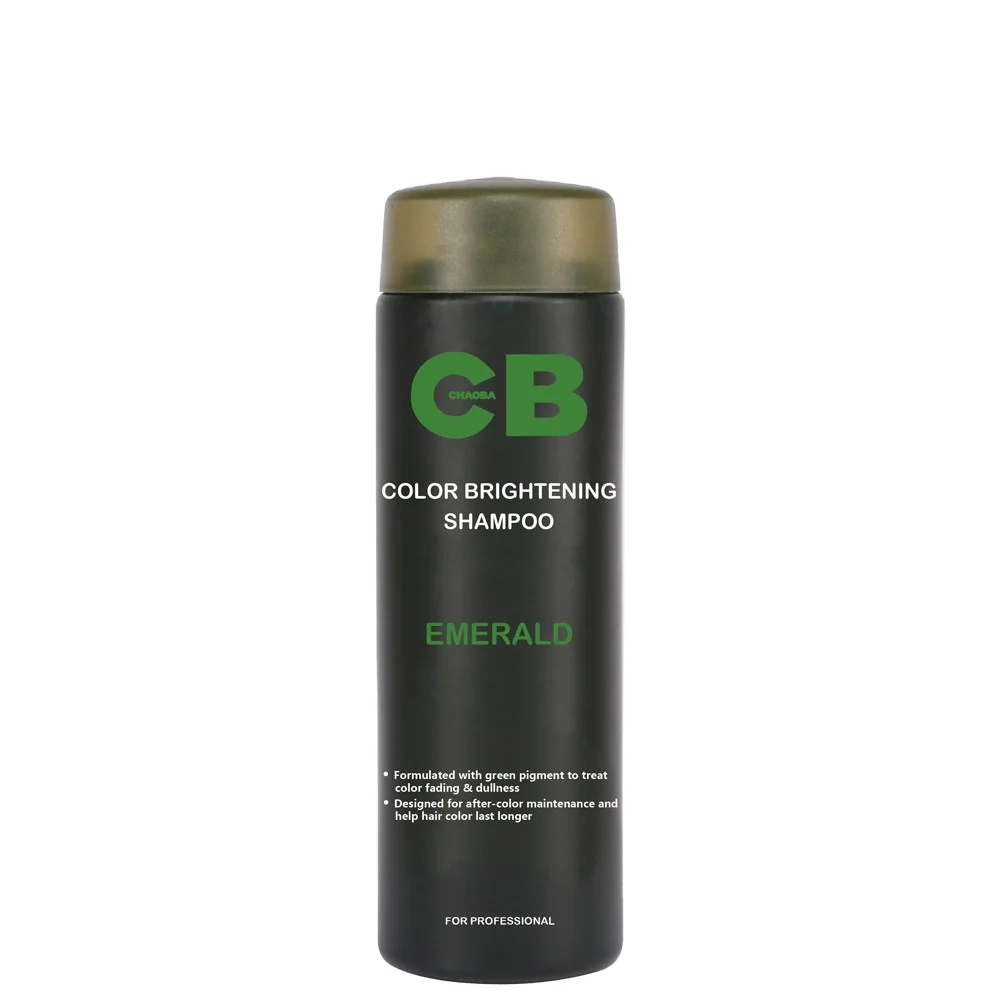 Private label salon household organic brightening hair color shampoo hair dye shampoo