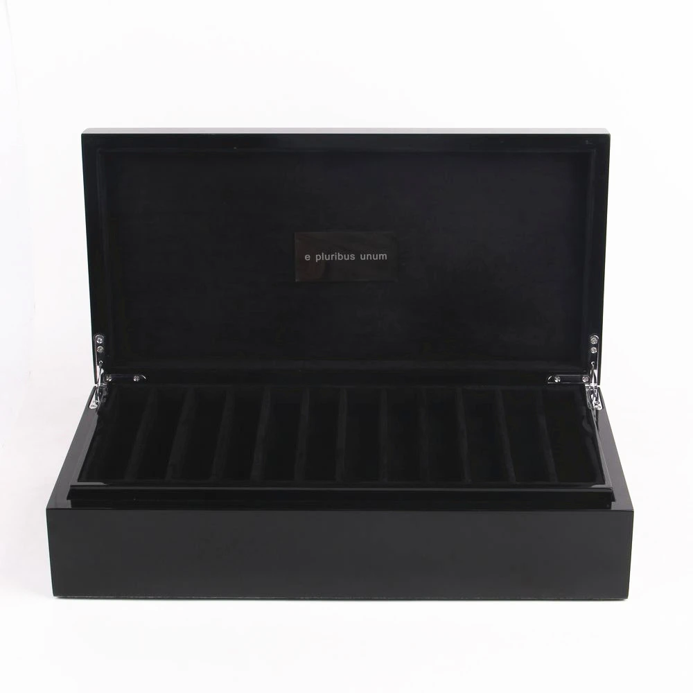 Китайский завод, роскошная деревянная коробка, пианино для перьевой ручки, деревянный ящик для хранения, подарочная упаковка