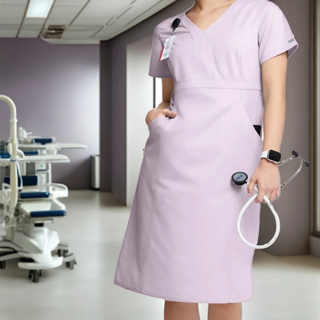 OEM Wholesales Medical Hospital Uniform Doctors Nurses Men Women nurse scrub uniforms