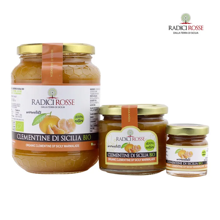 Органическая банка для мармелада Клементина, фруктовый джем