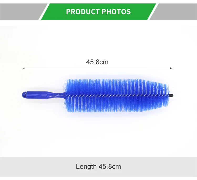 Easy Reach Wheel and Rim Detailing Car Brush Tire Detail Cleaning Master