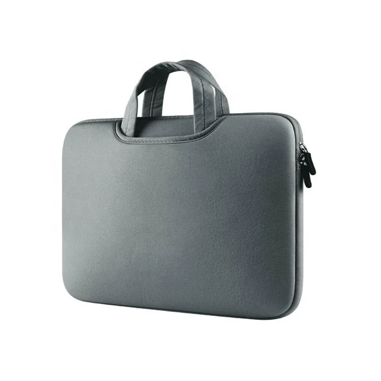 promotion customized logo notebook handbag Stylish Soft zipper traveling business portable 16inch neoprene laptop bag sleeve