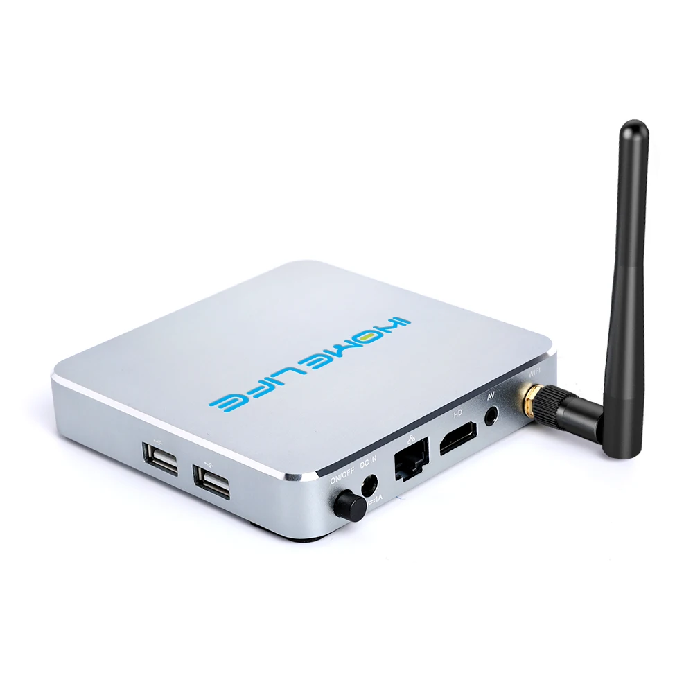 IHOMELIFE HLQ pro tv box amlogic S905L CPU 4+64GB smart tv box android 9.0 support wifi 2.4G with customize UI interface
