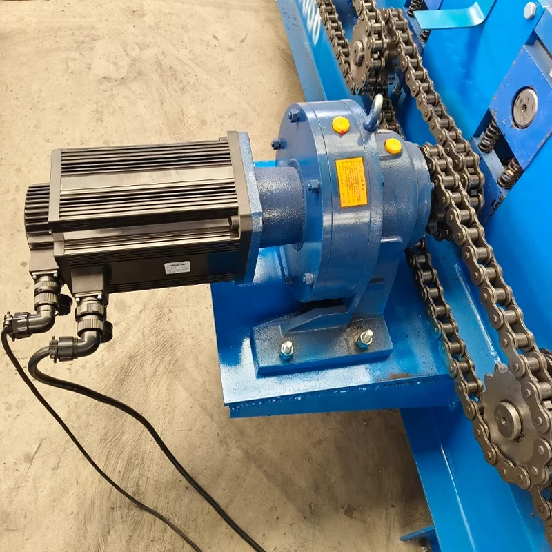 Full automatic c z u section steel profile shaped light steel purline roll forming machine for sale