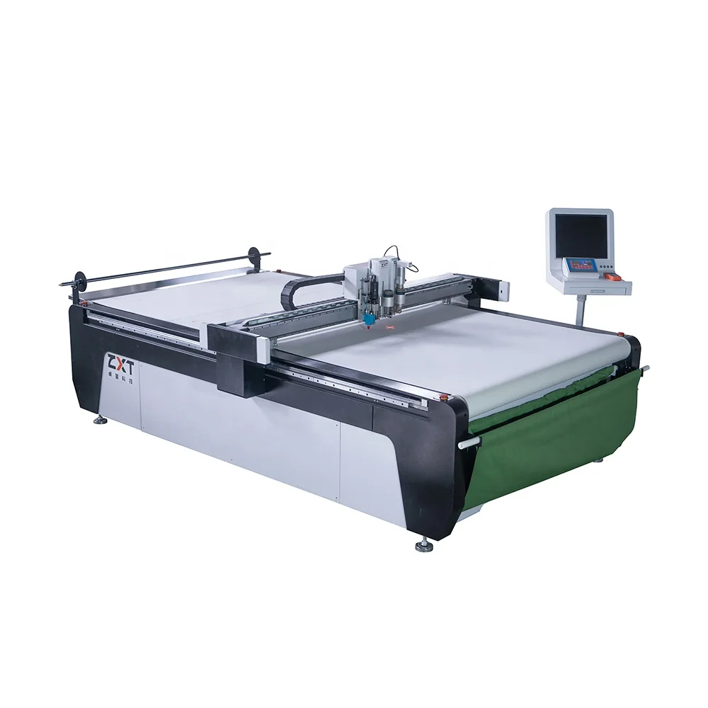 Flatbed Industrial Automatic Fabric Clothes Vacuum Cutting Table Machine And Tools For Fabric Cutting Of Table Cloth