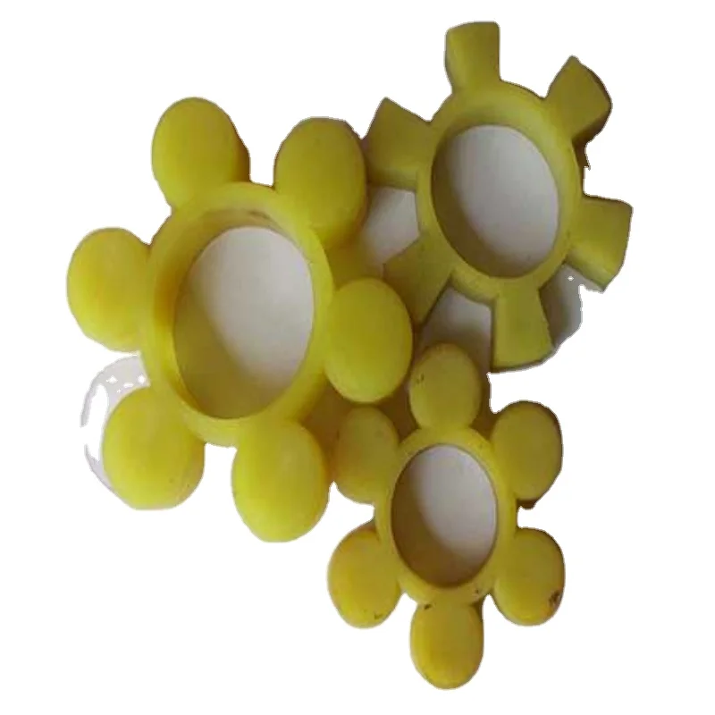 Custom Rubber Couplings Elastic Buffer/plum Pad Spider Elastomer/polyurethane Coupling Cushion