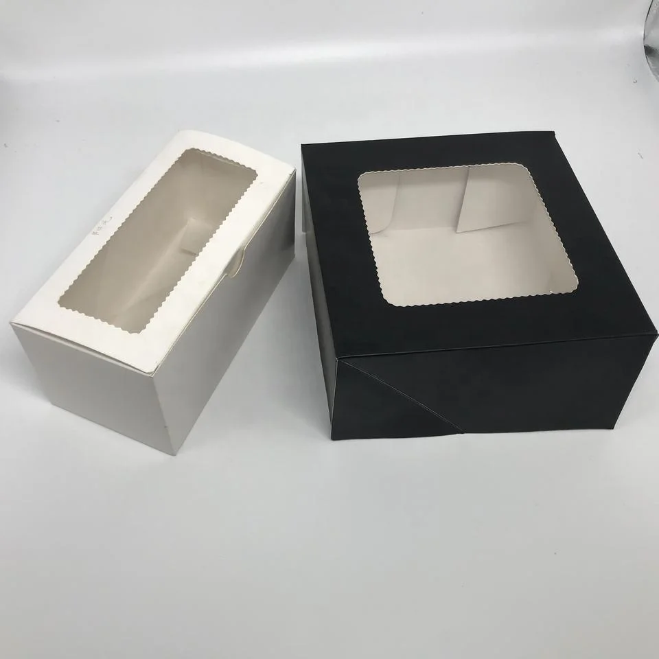 Высококачественная прозрачная коробка для торта 12X12X6