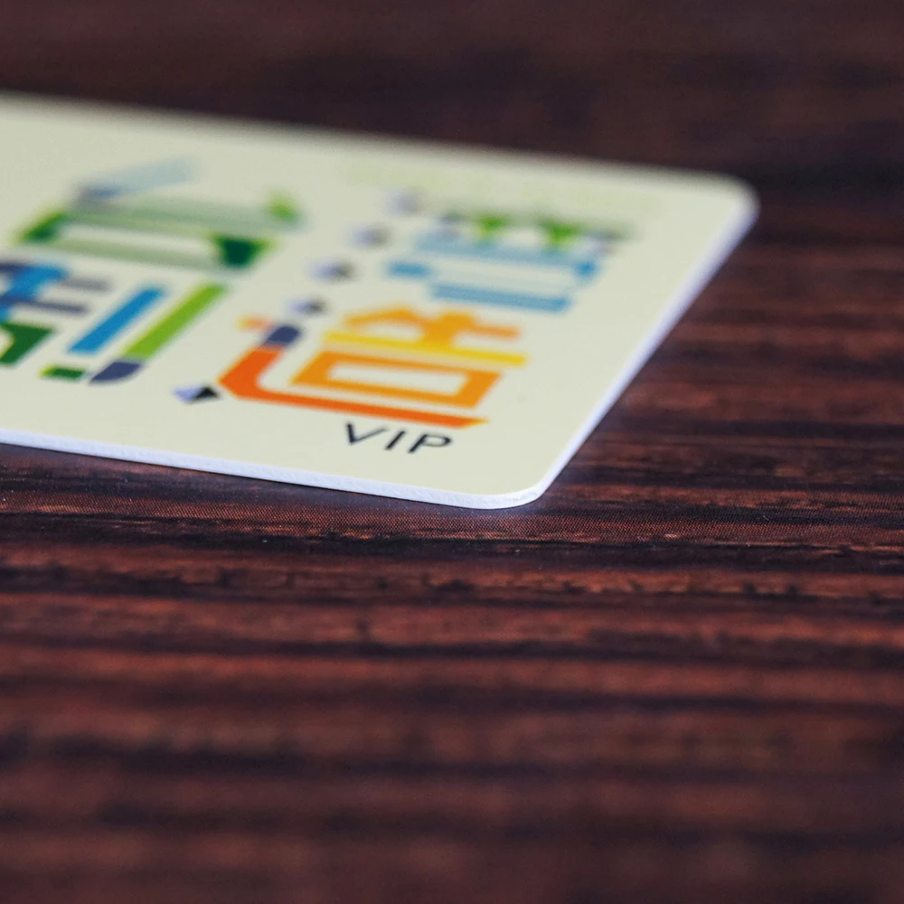 PVC Style 2 Business Card Customized PVC Waterproof