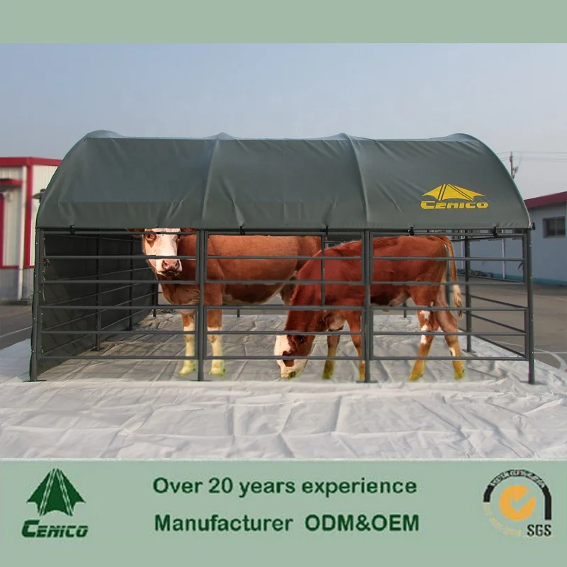 Livestock Housing shelter .Ranch Cattle Hutch