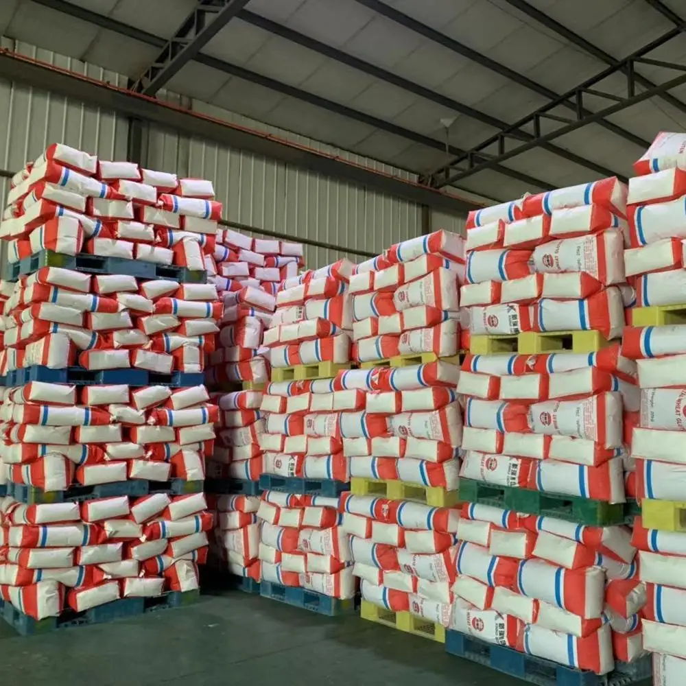 
 Пищевой жизненно важный глютен пшеницы, 25 кг в упаковке, светло-желтый порошок  