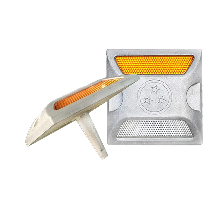 High Quality Cat Eyes Plastic/Glass/Aluminium Road Marker Side Reflectors Roads 3m Roadsafe Solar Road Studs Light Price