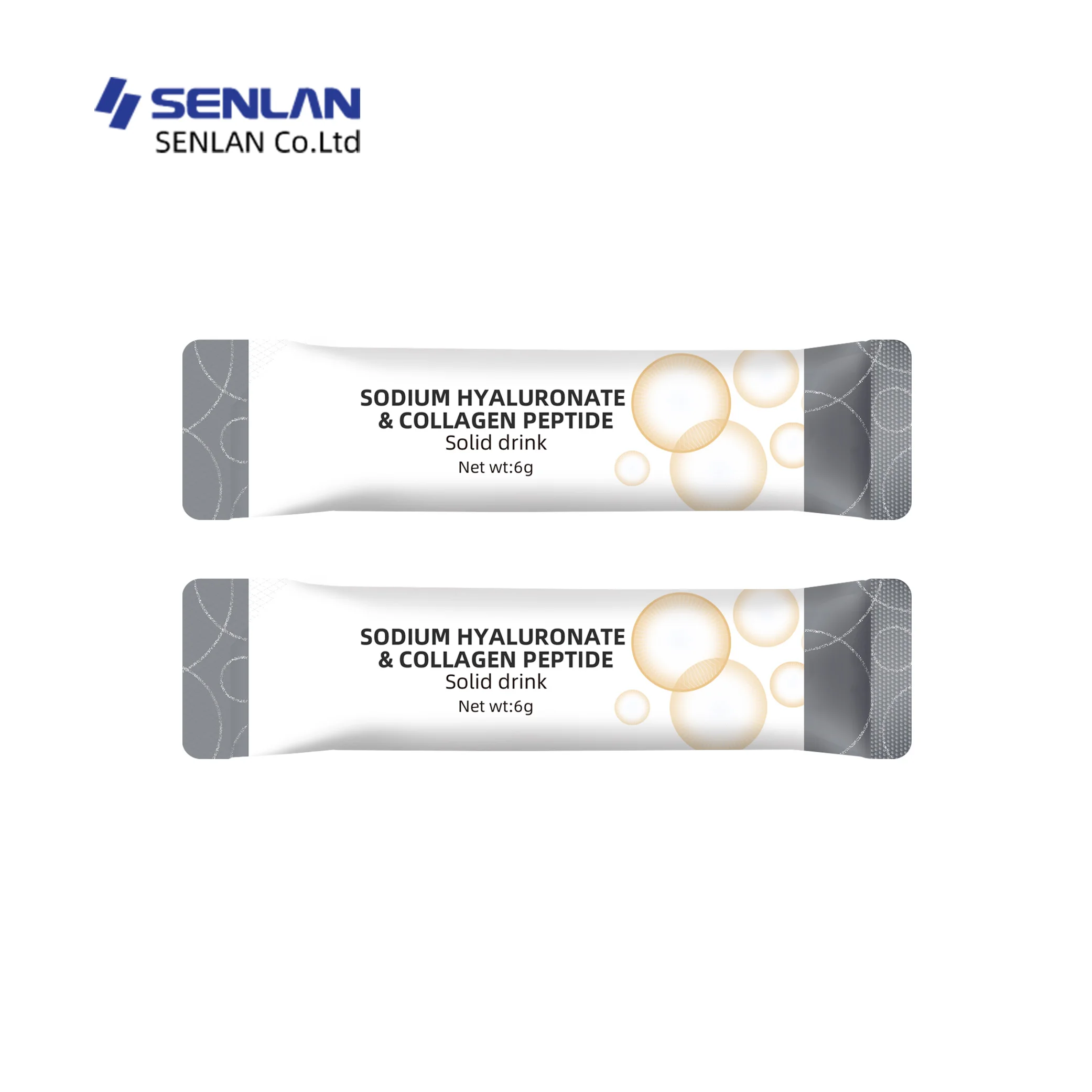 Low Price Custom Private Label Collagen Peptide Marine Collagen Powder Heath-care Products Beauty Supplement 18 Months 6g/piece