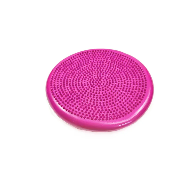Factory direct sale inflatable fitness massage mat soft balance physiotherapy ball massage ball yoga balance mat half round ball