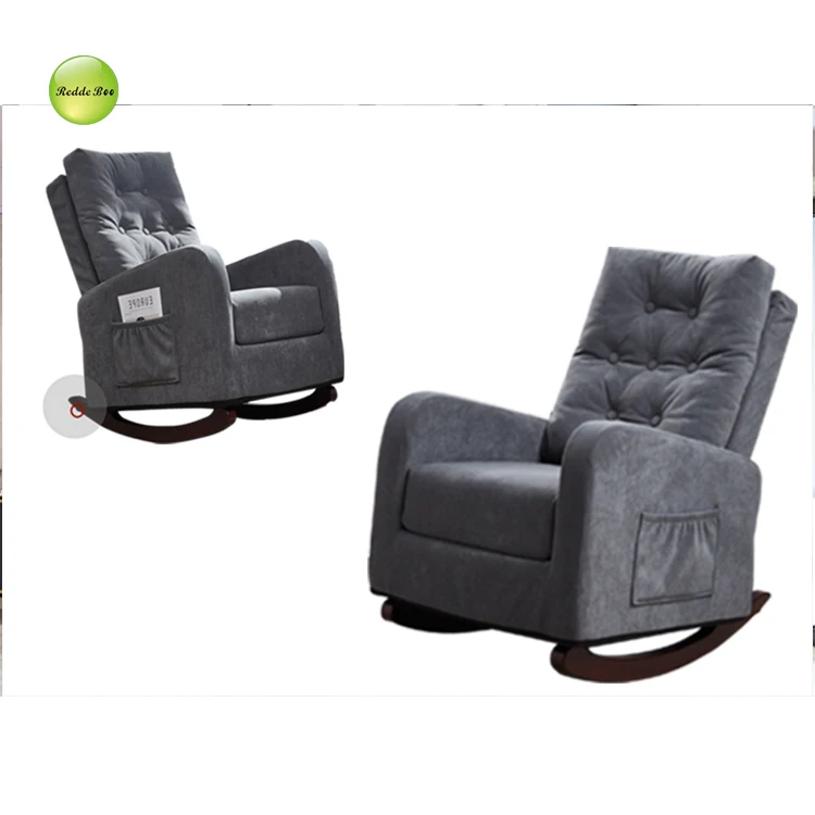 Single Recliner Sofa Rocking Chair Living Room Furniture Arm Chaise Leisure Lounge Chair Living Room Modern Leisure Sofa