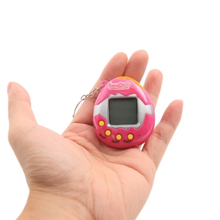 Kids gift electronic 90s toy digital plastic pet toy Digital Virtual Pet Game tamagotchi Eggs with cracked shells
