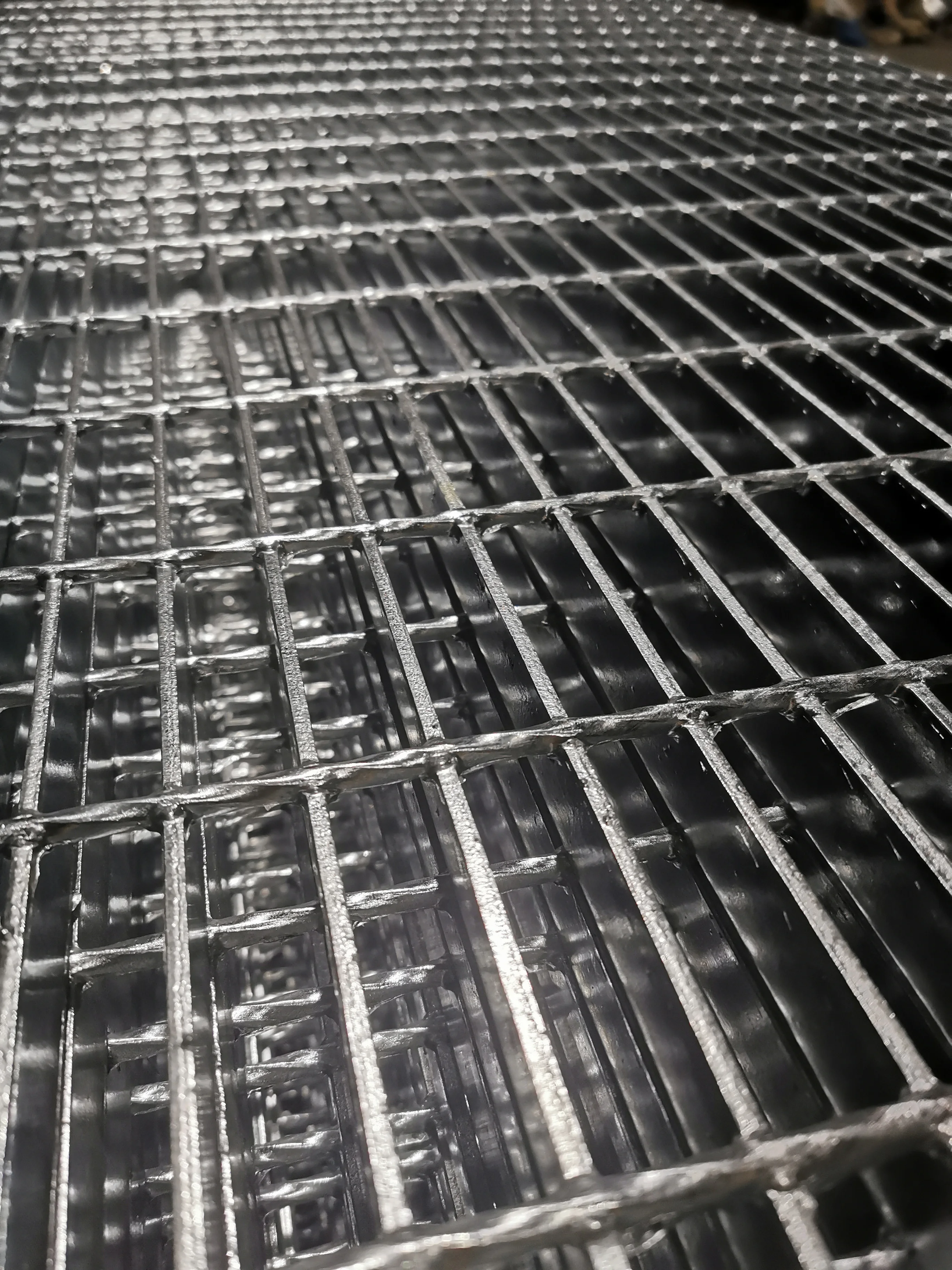 Mild steel plates galvanized customized special-shaped steel grating Flat steel Floor Grid Plate