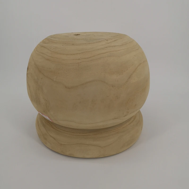 
Factory supply Cheap Solid wood flower pot vase for home decoration 